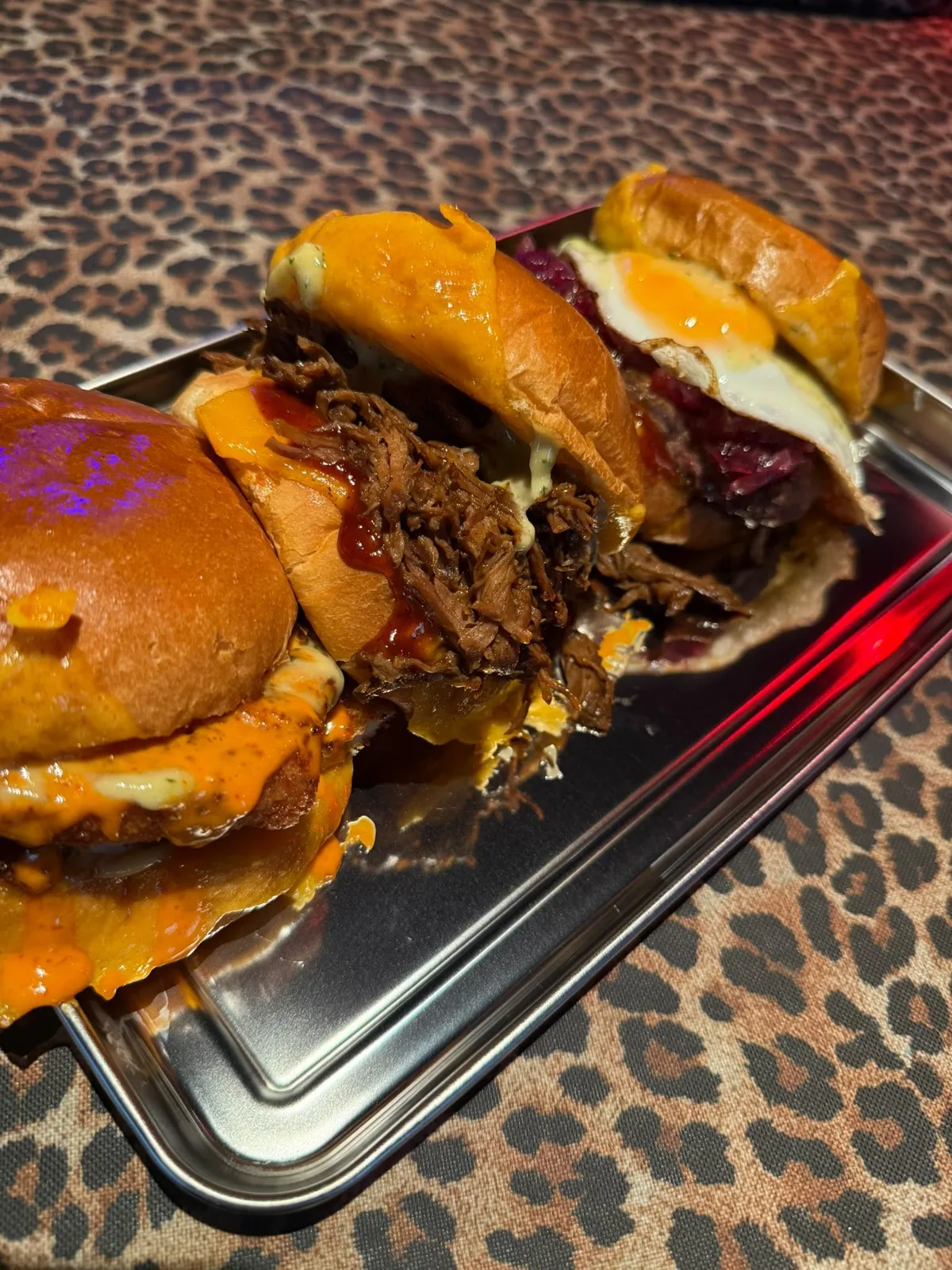 Plateau de burgers